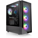 Thermaltake View 200 TG ARGB táp nélküli ablakos ház fekete (CA-1X3-00M1WN-00) (CA-1X3-00M1WN-00)
