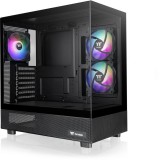 Thermaltake View 270 Plus TG ARGB Midi Tower Fekete számítógép ház