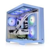 Thermaltake View 380 TG ARGB Hydrangea Blue Midi Tower Kék Számítógép ház