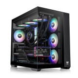 Thermaltake View 380 TG ARGB Mid Tower Chassis Fekete Számítógépház (CA-1Z2-00M1WN-00)
