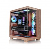 Thermaltake View 380 XL TG számítógépház - ATX, 4db ARGB Lite ventilátor, homokszínű (CA-11E-00MGWN-00)