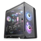 Thermaltake View 51 Tempered Glass ARGB Edition E-ATX fekete gamer számítógép ház