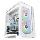 Thermaltake View 51 Tempered Glass Snow ARGB Edition E-ATX fehér gamer számítógép ház