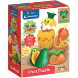 Think&Play Gyümölcs puzzle logikai játék - Clementoni