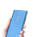 THOMAX Huawei P40 Smart Clear View Könyvtok - Kék