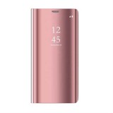 THOMAX Huawei P40 Smart Clear View Könyvtok - Rose Gold