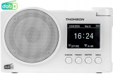 Thomson RT400DABBTWH, DAB+, FM, Bluetooth, AUX-IN, 3.5 mm, USB, LED, 1500 mAh, Fehér, Bluetooth Radio