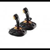 Thrustmaster T.16000M Space Sim Duo Stick Repülésszimulátor joystick PC Fekete, Narancs (2960815)