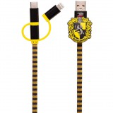 Thumbs up! ThumbsUp! Ladekabel Hufflepuff 3in1 Lightning/Micro/USBC (1002655)