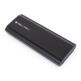 Thunder Germany Thunder DAT-7 Külső merevlemez ház, USB-C mobil rack (M.2 SSD, USB3.1) - FEKETE