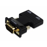 Thunder Germany Thunder HDA-106 [HDMI-VGA] átalakító (HDMI anya - VGA apa)