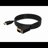 Thunder Germany Thunder HDA-117, HDMI-VGA átalakító (HDMI apa - VGA apa, 1.8m)