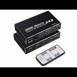 Thunder Germany Thunder HMX-202, HDMI mátrix, elosztó és kapcsoló (2×2)