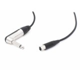 Thunder Germany Thunder INC-01 Hangszerkábel (6,3 mm PIPA Jack papa - mini XLR mama) - 65 cm