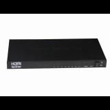 Thunder Germany Thunder SPL-118, 1×8 HDMI 4K elosztó (fém ház)