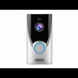 Thunder Germany Thunder SWS-33 SmartHome WiFi-vezérelt, Okos ajtócsengő - kamerával, Ezüst (max. 32GB)