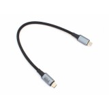 Thunder Germany Thunder UCN-03 (USB-C - USB-C) 100W, 40 Gbps, USB4, Gyorstöltő (0,3m)