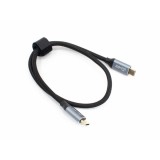 Thunder Germany Thunder UCT-05 (USB-C - USB-C) 100W, 10 Gbps, Gyorstöltő (0,5m)