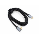 Thunder Germany Thunder UCT-15B (USB-C - USB-C könyökcsatlakozó) 100W, 10 Gbps, Gyorstöltő (1,5m)