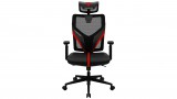 Thunder X3 ThunderX3 YAMA1 Fekete/Piros Gamer szék