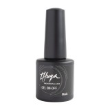 THUYA permanent nail polish gel On-Off Géllakk- Black 7 ml