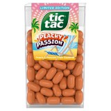 Tic-Tac Peach Passion őszibarack-és maracuja ízű cukordrazsé 18 g