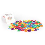 TickiT: Átlátszó tapintható kagyló szett - 108 darabos