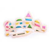 TickiT: Szivárvány fa alakzatok - 24 darab