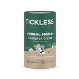 Tickless® HerbalShield Complex Blend komplex por – természetes bőr- és szőrzetvédelem, kiegészítő védelem bolhák és kullancsok ellen kutyáknak 100 g