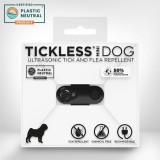 Tickless Mini Dog ultrahangos kullancs- és bolhariasztó kutyáknak (Fekete)