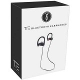 Tie Studio Bluetooth 4.1 Sport Bluetooth® Sport In Ear fejhallgató In Ear Headset, Hangerő szabályozás, Izzadásálló Fekete (19-90013)
