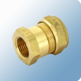 Tiemme réz roppantógyűrűs egyenes csatlakozó BM 22 x 1/2"