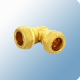 Tiemme réz roppantógyűrűs könyök 18 x 18