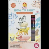 Tiger Tribe How to Paint Animals Watercolour (6-0655)