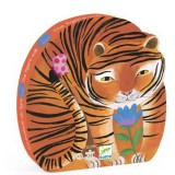 Tigris dobozos puzzle 24 db - os - The tiger&#039;s walk - Djeco