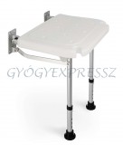 TIMAGO JMC-C-5105 Falra szerelhető lehajtható zuhanyzószék lábakkal 136 kg-ig