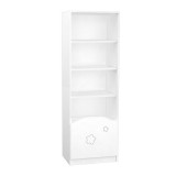 Timba Félix szekrény középső elem fehér-csillagos