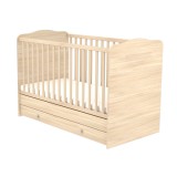 Timba Niki 70x140-es Átalakítható gyermekágy ágyneműtartóval - Borostyán