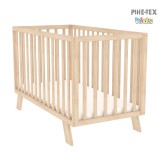 Timba Niki járókává alakítható kiságy borostyán 60x120as