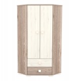 Timba sarokszekrény Viki 2 fiókos krém-fűz