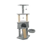 Timeless Tools 3 szintes macska mászóka - szürke