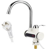 Timeless Tools Átfolyós vízmelegítő csaptelep LED kijelzővel, alsó csatlakozással