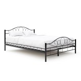 Timeless Tools Fém ágykeret ajándék ágyráccsal 140x200cm, fekete