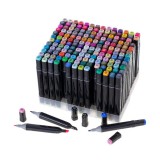 Timeless Tools Kétvégű alkoholos marker készlet kézitáskában