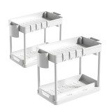 Timeless Tools Konyhai rendszerező állvány - 2db - fehér