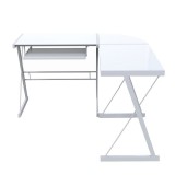 Timeless Tools L alakú, sarok íróasztal - fehér