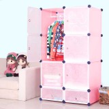 Timeless Tools Műanyag elemes szekrény - rózsaszín