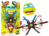 Tini Ninja Teknős Jelmez-Leonardo-Álarc-Kardok-Tőrök-Tartó Hüvely