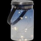 Tint kék kerti szolár dekoráció