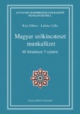 TINTA KÖNYVKIADÓ KFT Török András; Wachsler Tamás: Magyar szókincsteszt munkafüzet - könyv